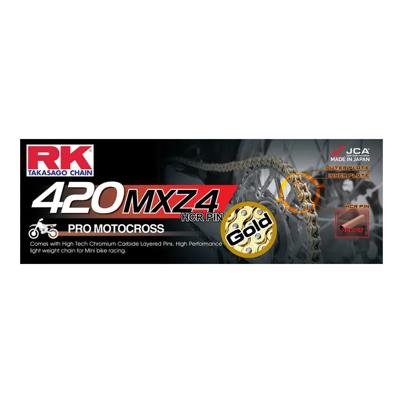 Time-Limited RK CHAIN 420MXZ4 - 126 LINK - GOLD
