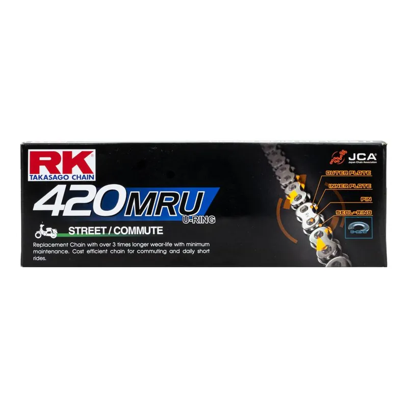 RK CHAIN 420MRU - 136 LINK (U-RING) Discount