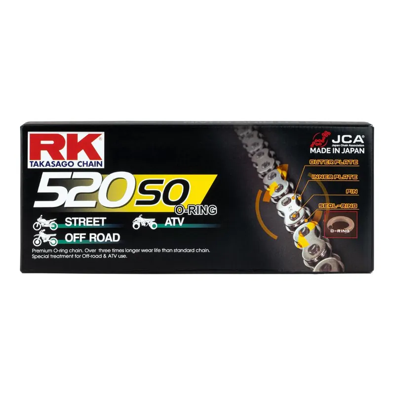 RK CHAIN 520SO - 120 LINK No Minimum Order