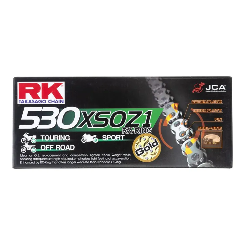 Best Choice RK CHAIN 530XSO - 120 LINK - GOLD