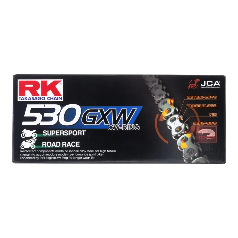 Markdown RK CHAIN 530GXW - 114 LINK - NATURAL