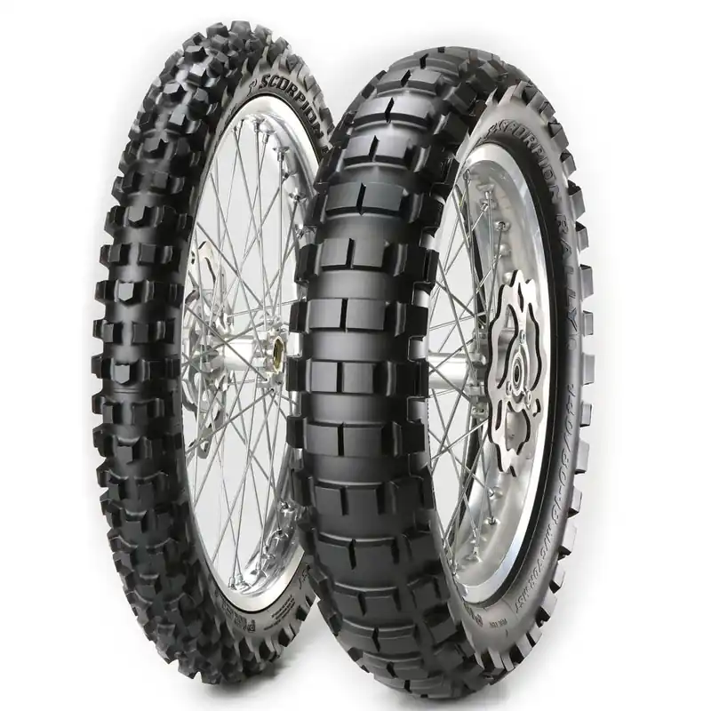Affordable PIRELLI SCORPION RALLY RACE FRONT 90/90-21 M/C 54R MST TT