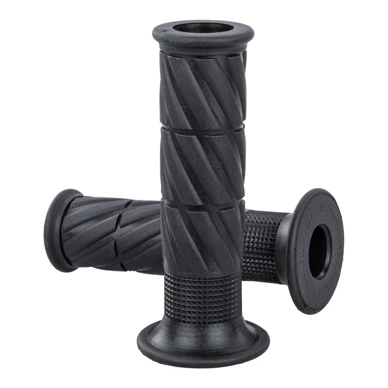 Best Choice ARIETE GRIPS - YAMAHA STYLE - ROAD - SUPER SOFT COMPOUND - BLACK - 120mm Open End