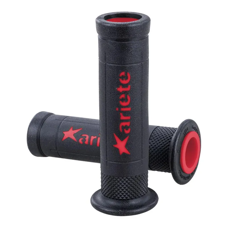 Buy Today ARIETE GRIPS - ARIRAM - ROAD - SUPER SOFT COMPOUND - BLACK/RED 120mm Open End