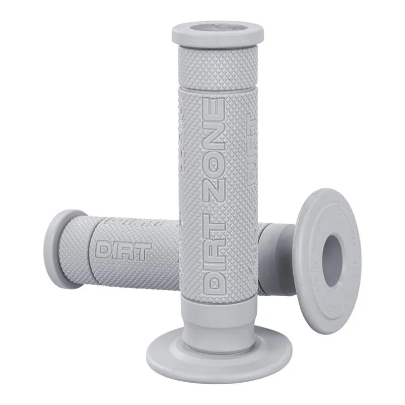 Modern ARIETE GRIPS - DIRT ZONE - ADVENTURE - SOFT COMPOUND - GREY - 135mm Open End