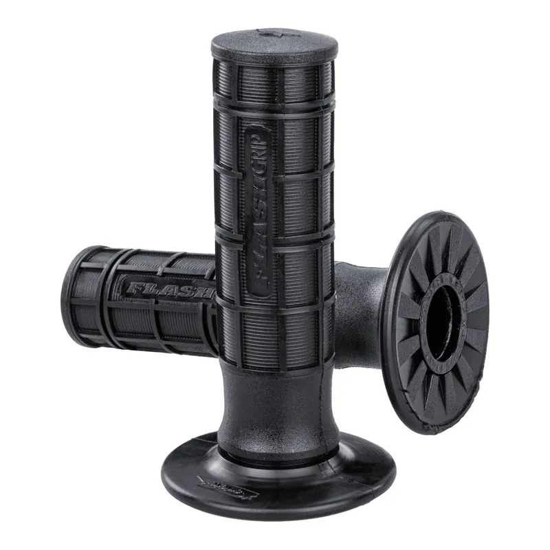 ARIETE GRIPS - FLASH - MX - ASP COMPOUND - BLACK - 120mm Closed End Last Chance