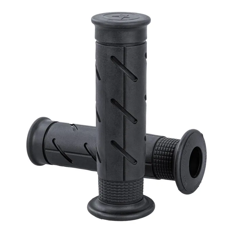 ARIETE GRIPS - HONDA STYLE - ROAD - SUPER SOFT COMPOUND - BLACK - 120mm Closed End Premium