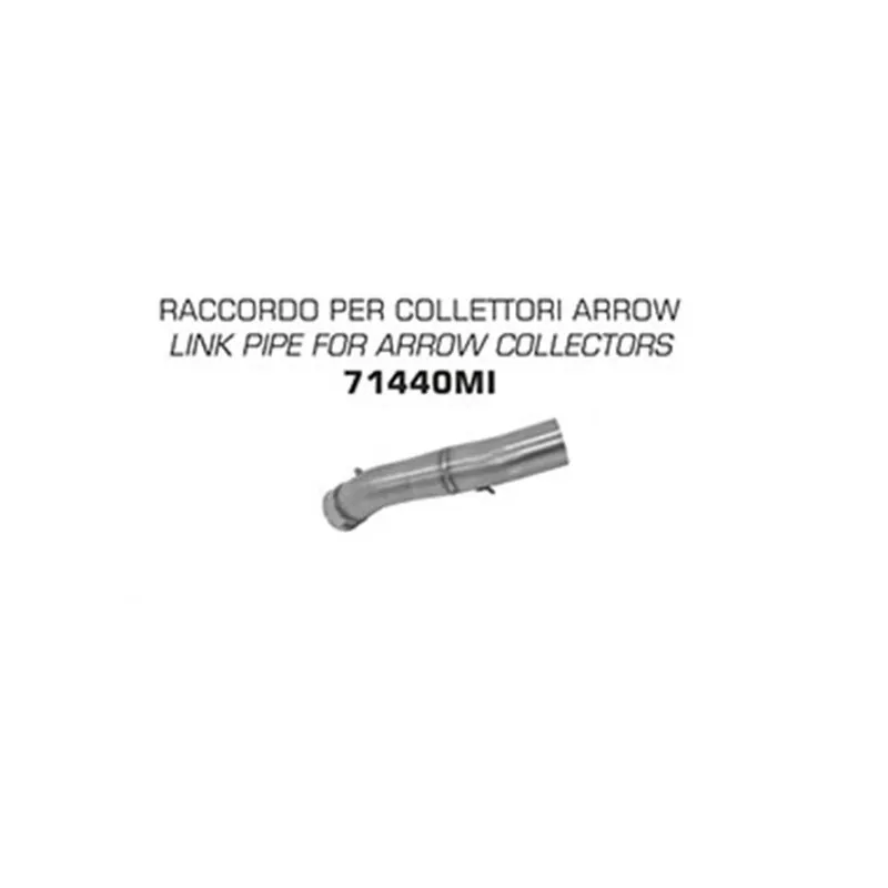 Trending ARROW 71440MI Mid Link Pipe :- StainlessSUZUKI GSX-R 600/750