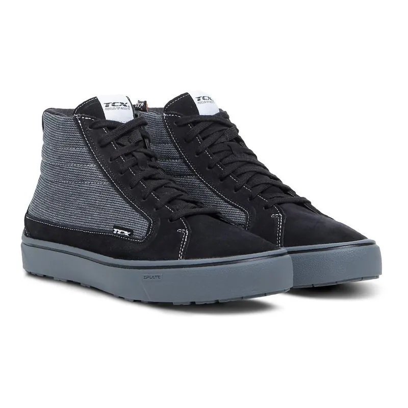 Genuine TCX STREET 3 TEX WATERPROOF BOOTS BLACK/GREY