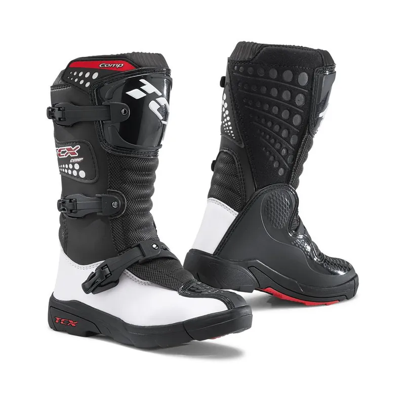 TCX COMP KID BOOTS BLACK/WHITE 2020 Deal