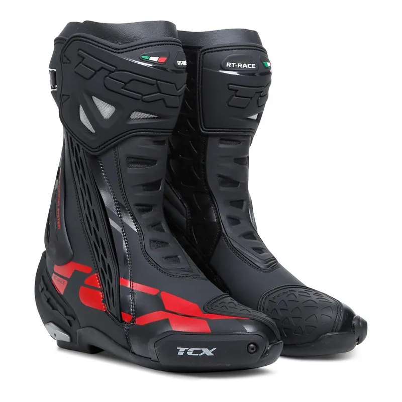 TCX RT-RACE BOOTS BLACK/GREY/RED Hot Picks