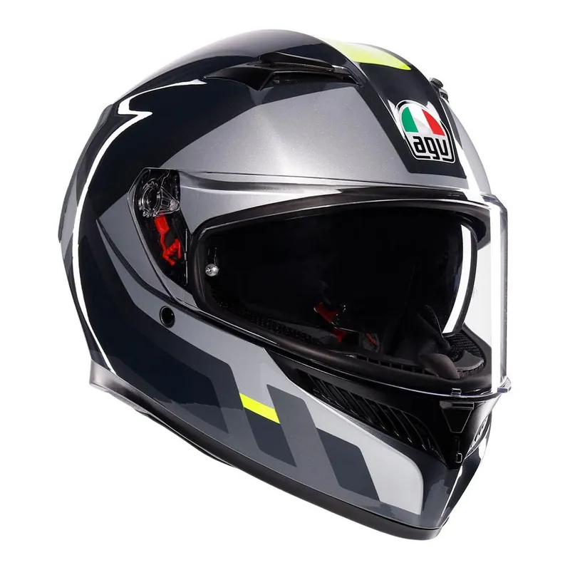 AGV K3 - SHADE GREY/YELLOW FLUO Holiday Sale