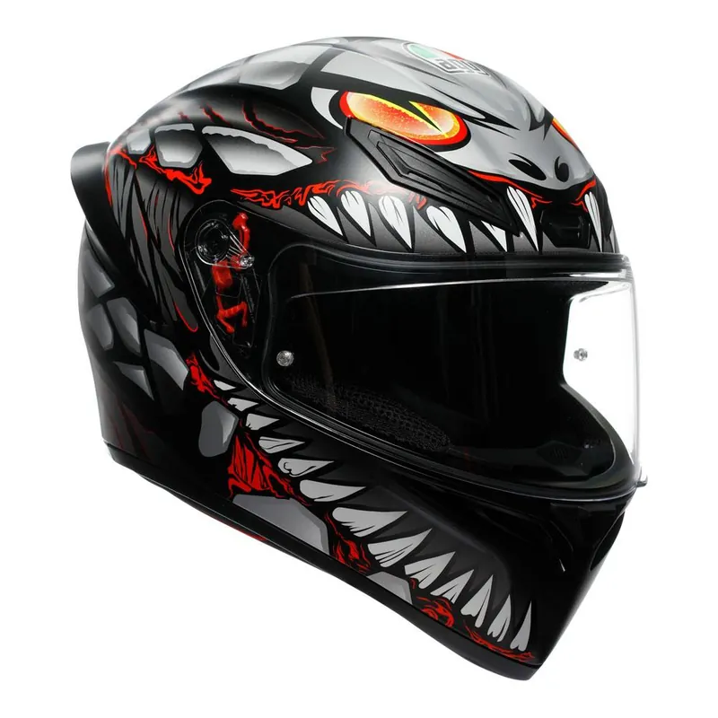 AGV K1 S - LYZARD BLACK/GREY/RED Exclusive