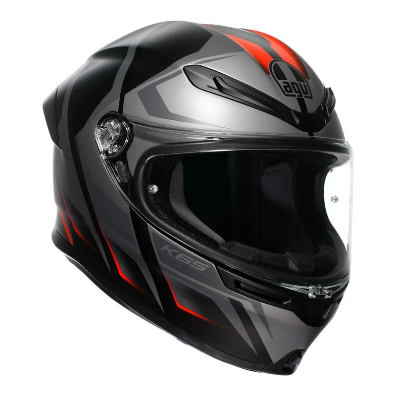 Bargain AGV K6 S - KARVE BLACK/GREY/RED