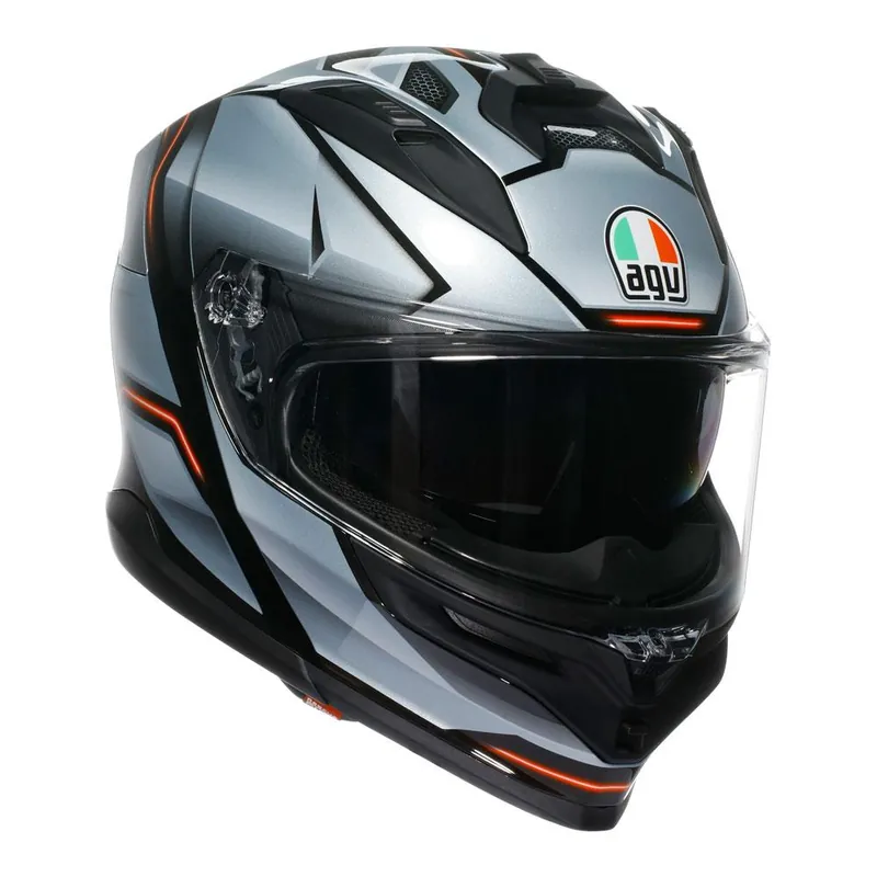 AGV K7 - JAEGER BLACK/SILVER Exclusive Offer