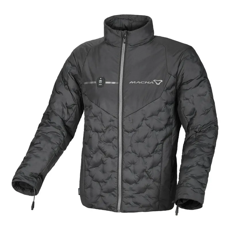 Macna Ascent Heated Jacket Black Budget