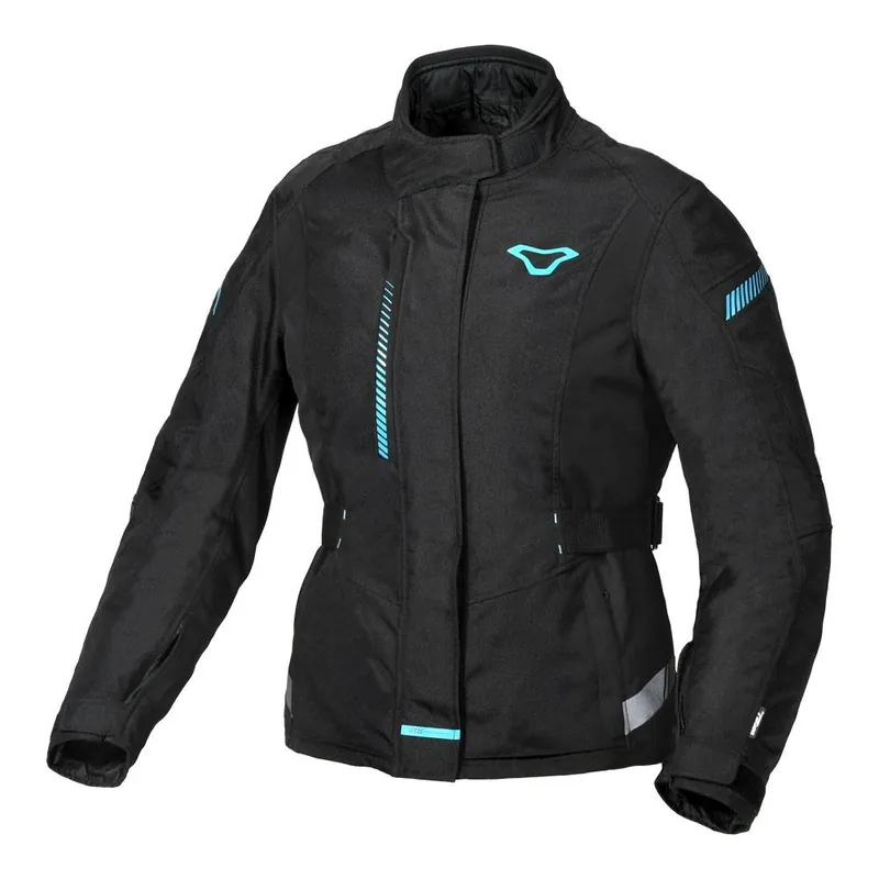 Macna Nivala Ladies Jacket Black/Aqua Save Now