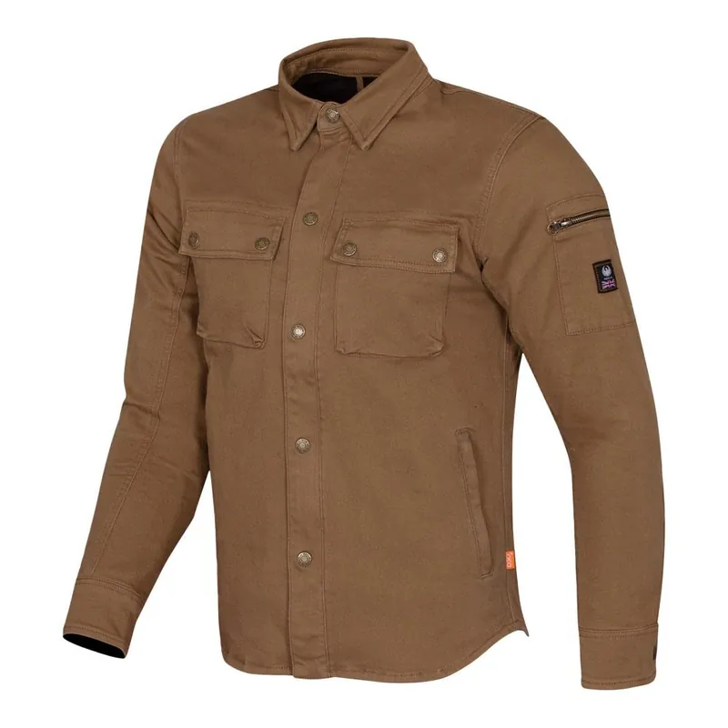 Buy Online Merlin Brody D3O® Utility Shirt Camel