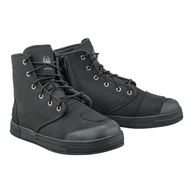 Merlin Knots D3O® Canvas Boots Black Sale