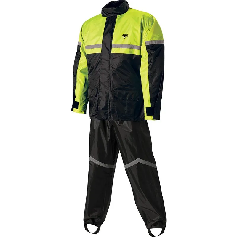 Nelson-Rigg Stormrider Rainsuit High-Viz/Black Top Pick