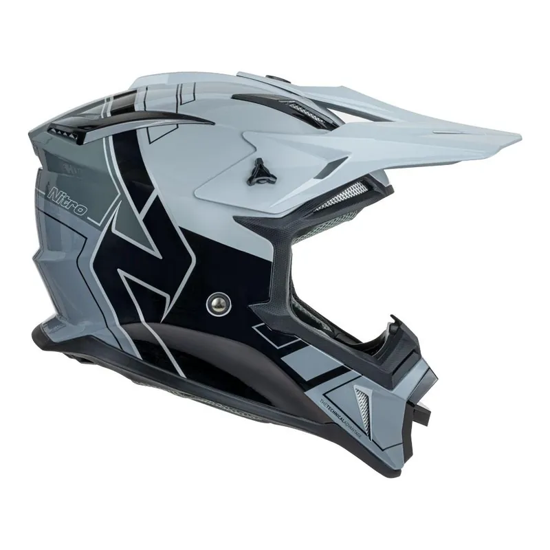 Super Sale NITRO MX760 GLOSS SILVER/GREY/BLACK/DARK GREY