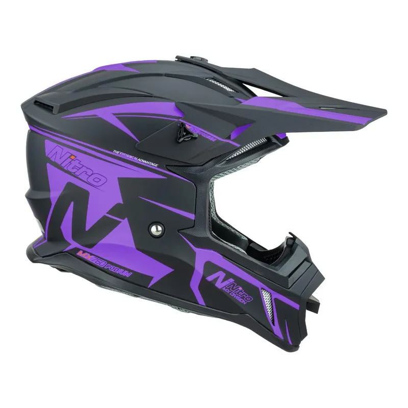 Low Price NITRO MX760 PODIUM SATIN PURPLE/BLACK