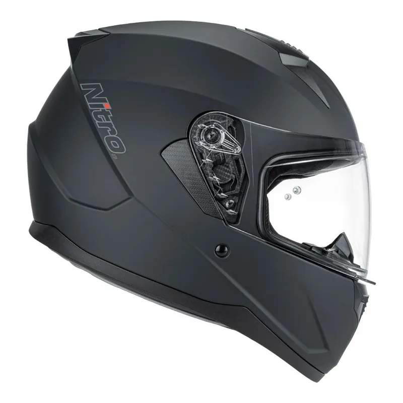 Direct From Factory NITRO N670 FULL FACE SATIN BLACK