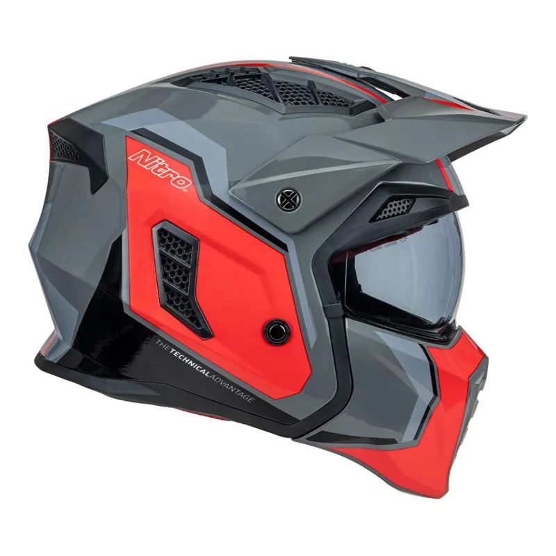 No Minimum Order NITRO NZ302 FIGHTER GREY/ORANGE