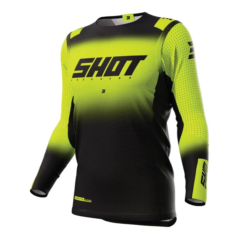 Shot Aerolite Ultima Jersey Neon Yellow No Minimum Order
