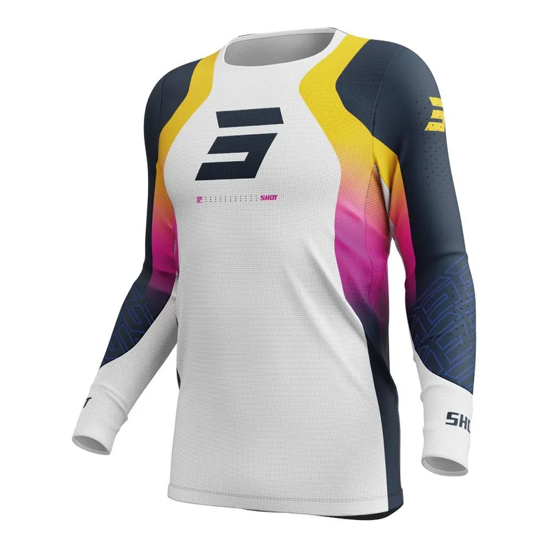 Shot Aerolite Ultra Jersey Blue/Orange/Pink Next Day Delivery