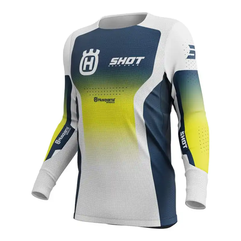 Free Shipping Shot Aerolite HVA Jersey Blue