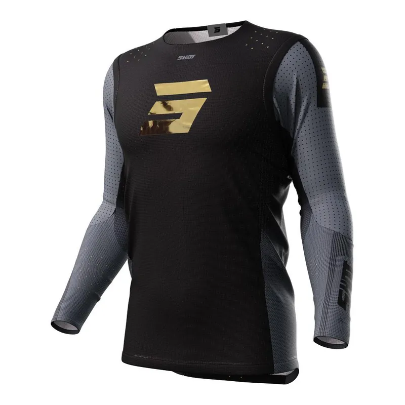 Final Sale Shot Aerolite Jersey Honor Black/Gold