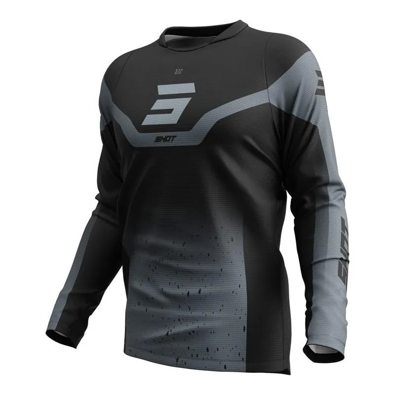 While Supplies Last Shot Devo Blast Jersey Black/Grey