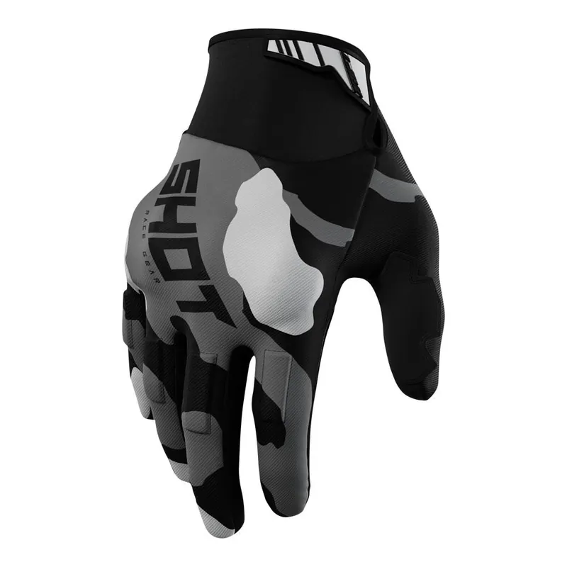 Shot Drift Enduro Gloves Camo Grey Shop Now