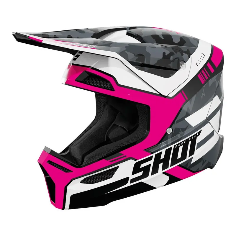 Today Only Shot Furious Flash Helmet Pink Glossy