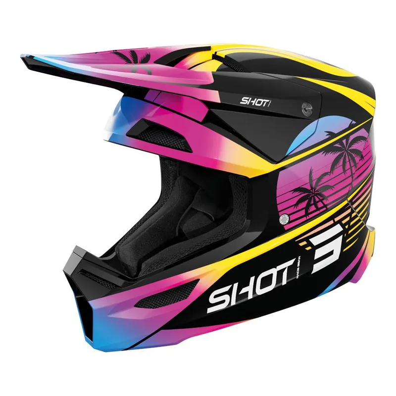 Shot Furious Miami Helmet Orange Hot Picks