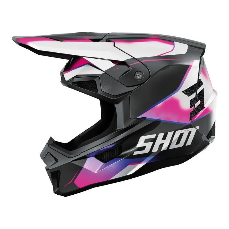 Grab Now Shot Lite Astral Helmet Black/Pink Pearly