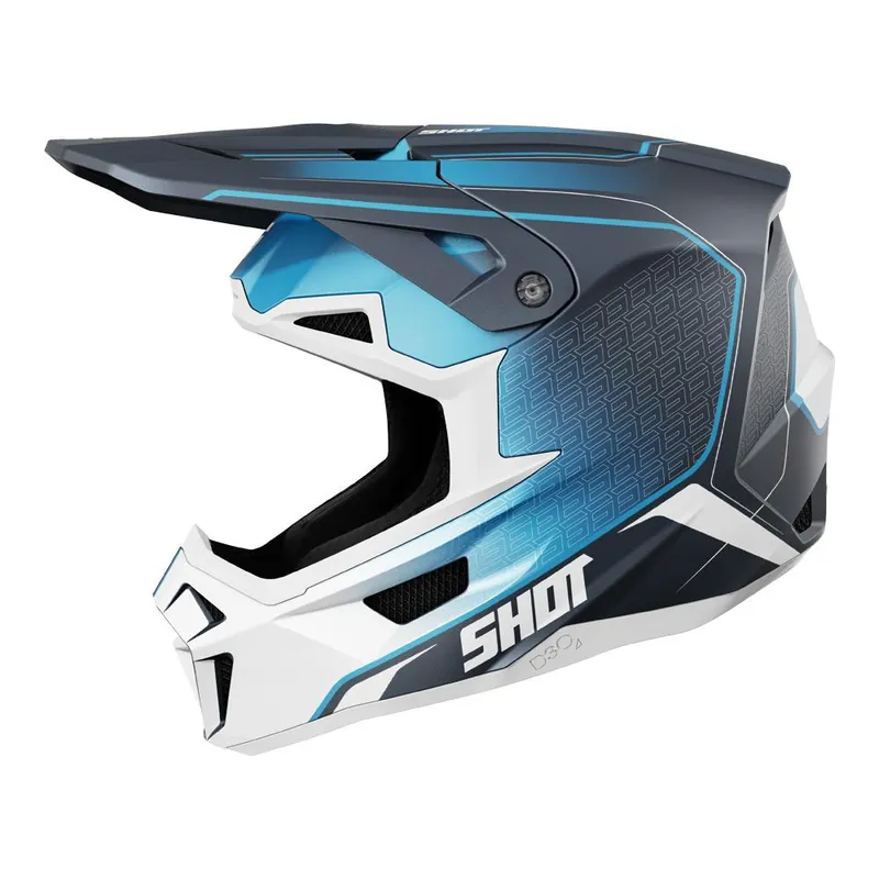 Money Back Guarantee Shot Lite Challenger Helmet Blue Matt