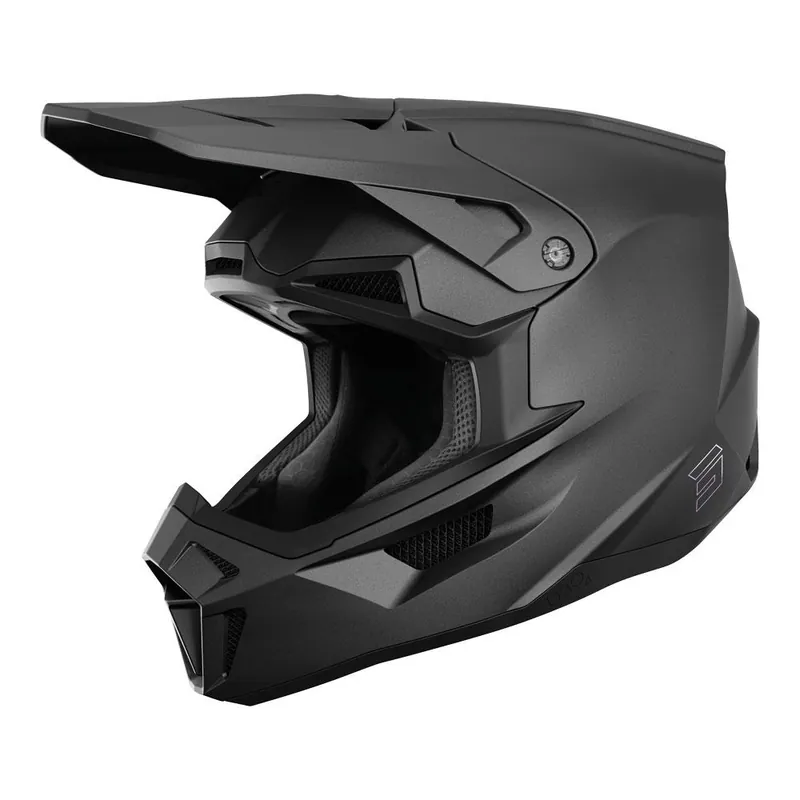 Shot Lite Solid Helmet Black Matt Flash Sale