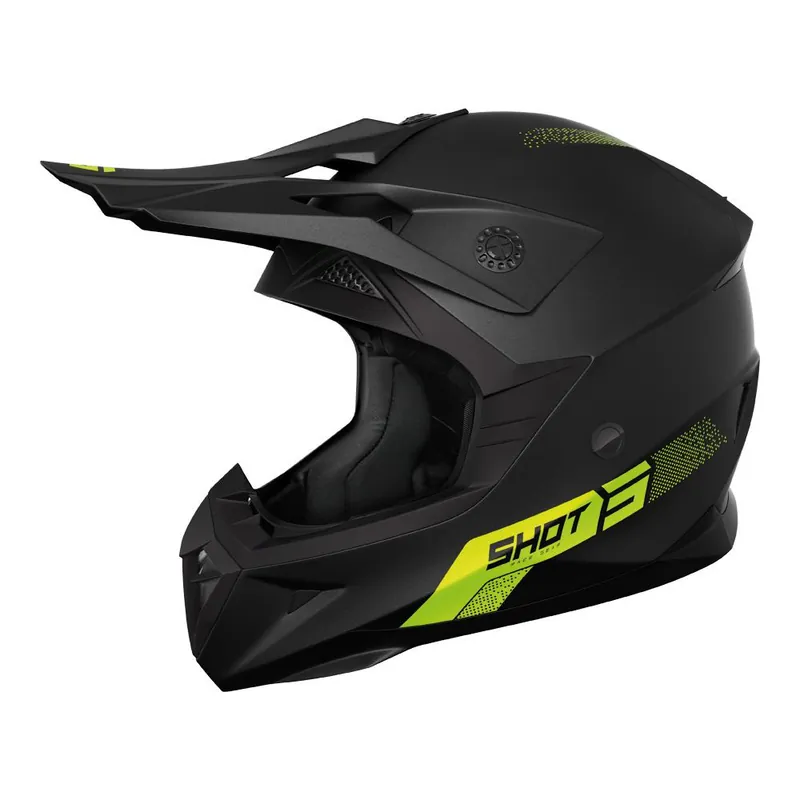 Best Seller Shot Pulse Element Helmet Neon Yellow Matt