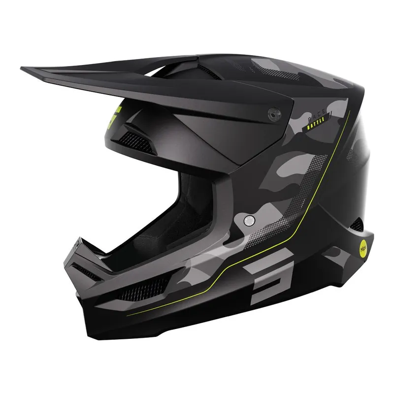 Sale Shot Race Helmet Battle Black Camo/Neon Yellow