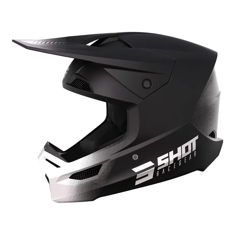 Shot Race Raw Helmet Black Matt MIPS Clearance