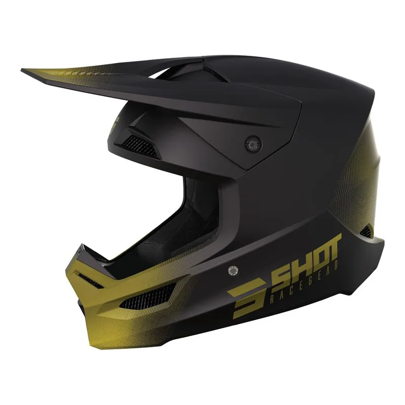 Viral Shot Race Raw Helmet Gold Matt MIPS