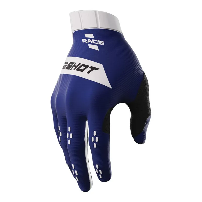 Direct From Manufacturer Shot Race Gloves Blue