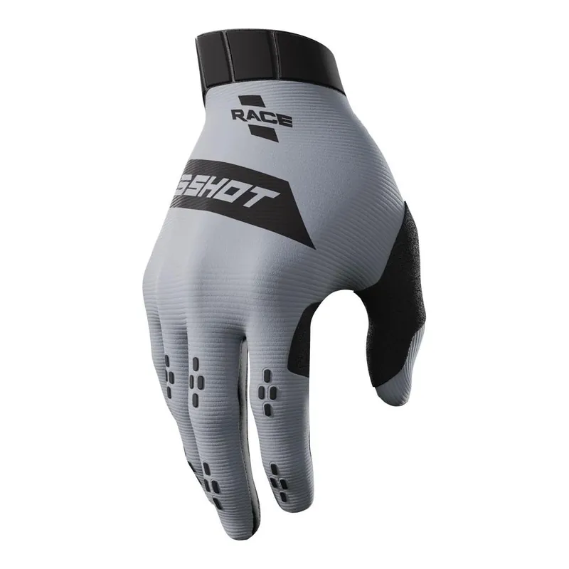 Place Order Shot Race Gloves Grey