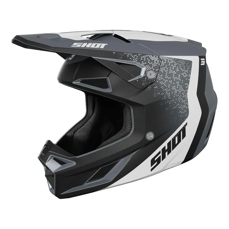 Shot Speed Hybrid Helmet Grey Matt Limited Edition
