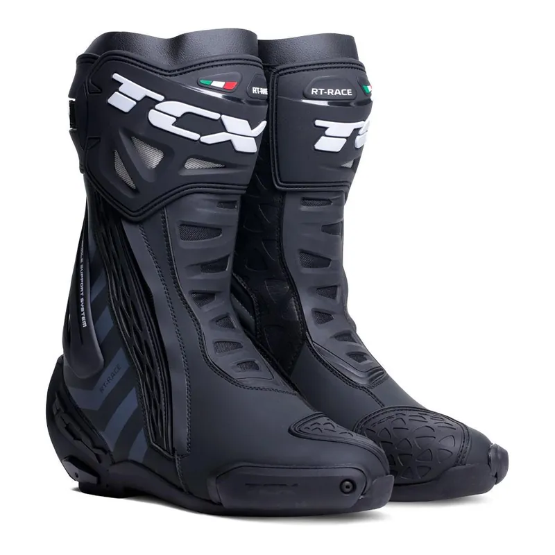 Weekend Sale TCX RT-RACE BOOTS BLACK/DARK GREY