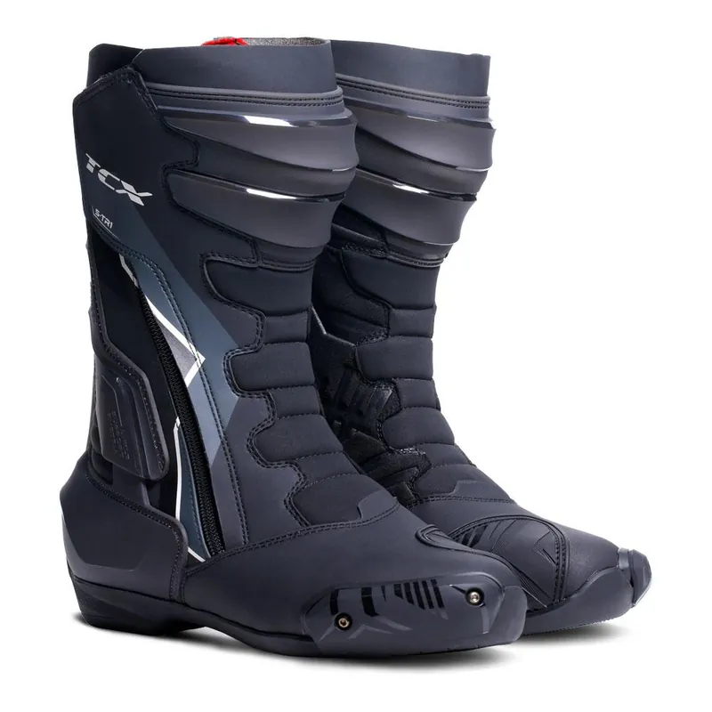 Same Day Shipping TCX S-TR1 WOMAN BOOTS BLACK/WHITE-PEARL