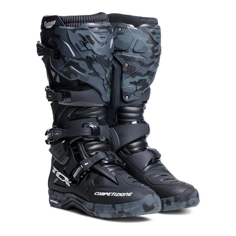 TCX COMP EVO 2 MICHELIN® BOOTS BLACK/CAMO Fresh Stock