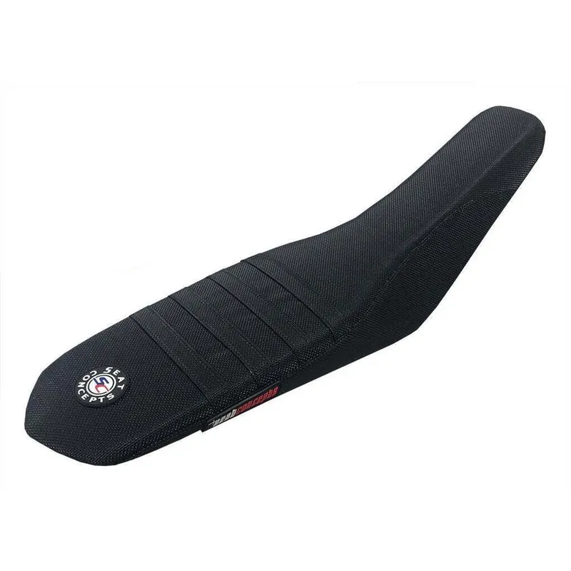 Limited Edition Seat Concepts Honda CRF250R 22-26 CRF450R 21-26 Comfort Low Carbon Vinyl Sides/Black Semi-Grip Top/Black Stitching Complete Seat